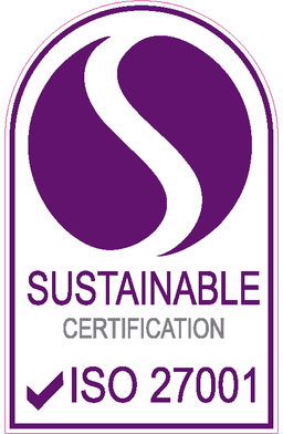 ISO/IEC 27001:2022 certified by Sustainable Certification