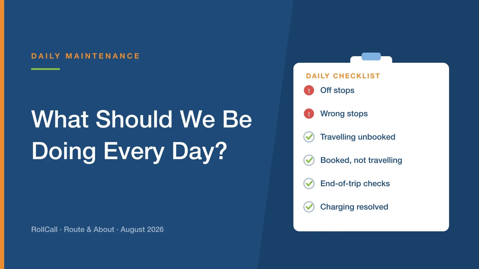 What Should We Actually Be Doing Every Day?