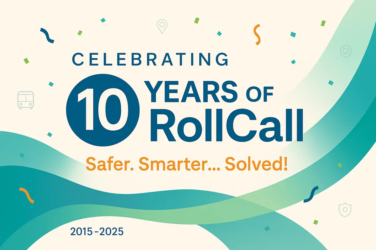 Celebrating 10 years of RollCall, 2015–2025: Safer. Smarter... Solved!