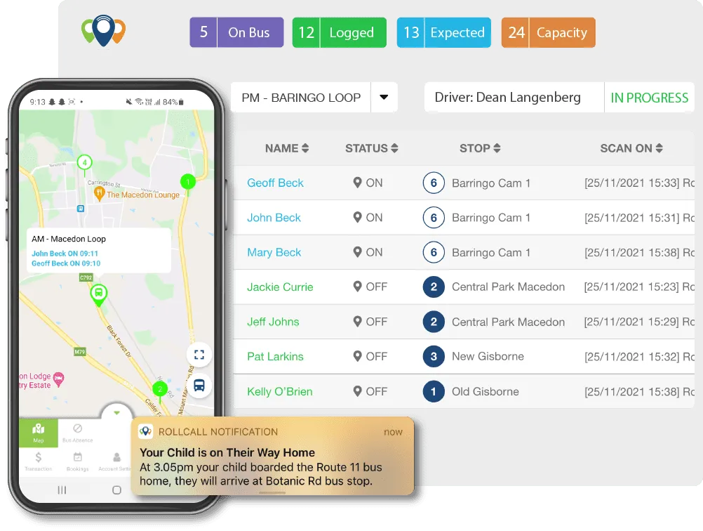 School Bus Tracker App